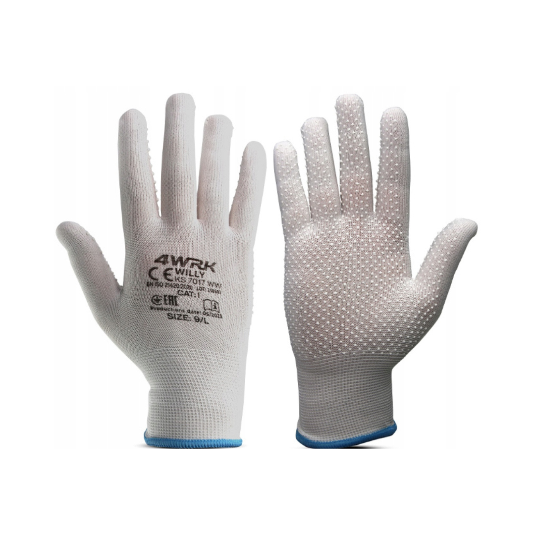 1 WILLY PVC Dotted Work Gloves - Image 1