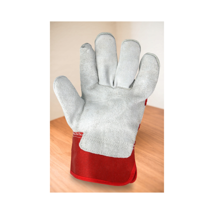 FUJI XKS7104 WO Leather Gloves Red - Image 2